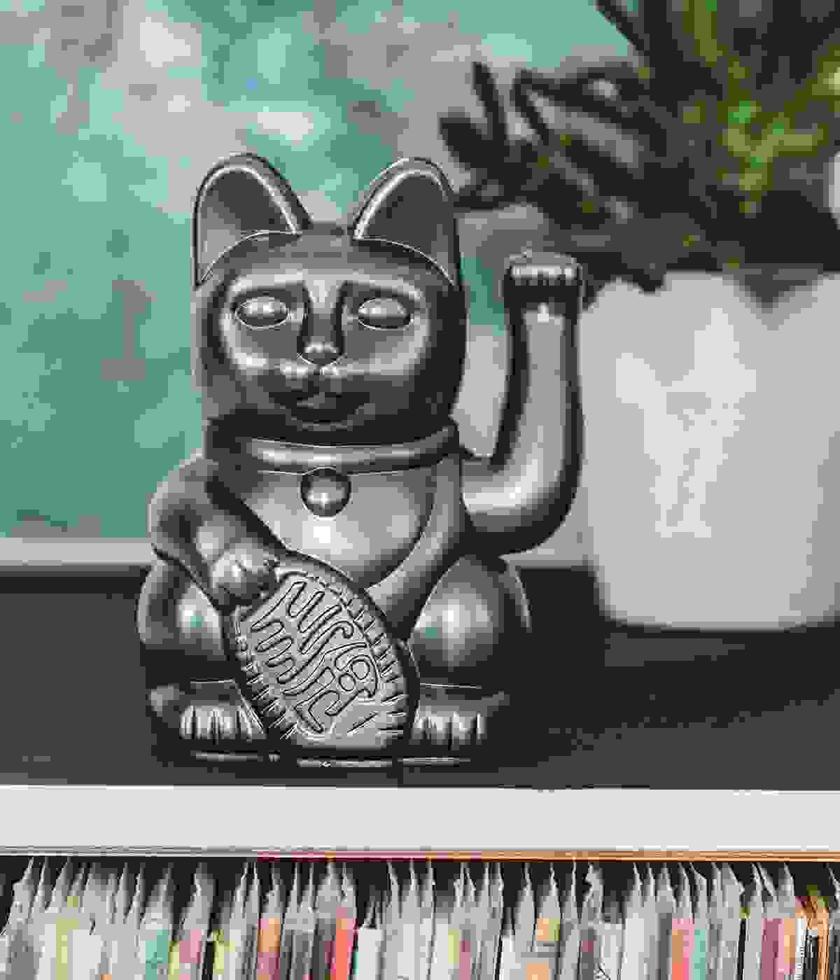 Winkekatze Lucky Cat Classic Galaxy