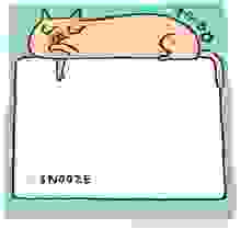 To Do Snooze Cat Post-It Notes