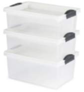 3er Set Stapelbox DOME A4 JIVE