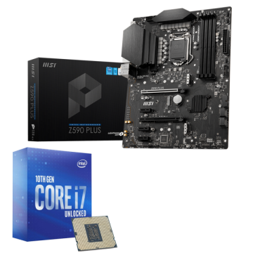 Aufrüst-Kit: ASRock Z590 Pro4 - Intel Core i7-10700, 8x 2.90GHz