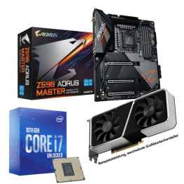 Aufrüst-Kit: ASRock Z590 Pro4 - Intel Core i7-10700KF, 8x 3.80GHz - 16 GB DDR...