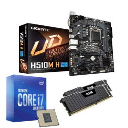 Aufrüst-Kit: GIGABYTE H510M H - Intel Core i7-10700, 8x 2.90GHz - 16 GB DDR4