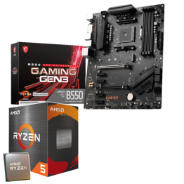 Aufrüst-Kit: MSI B550 Gaming Gen3 - AMD Ryzen 5 3600 6x 3.6 GHz