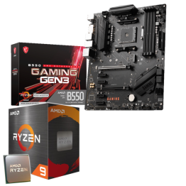 Aufrüst-Kit: MSI B550 Gaming Gen3 - AMD Ryzen 9 5900X 12x 3.70 GHz