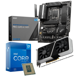 Aufrüst-Kit: MSI Pro Z690-A WIFI DDR5 - Intel Core i7-12700K, 12x 3.60GHz - 1...