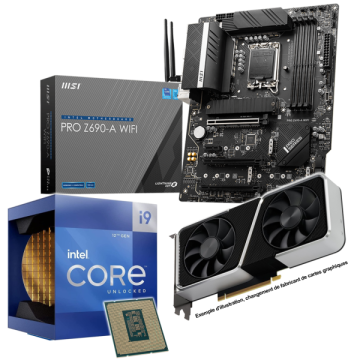 Aufrüst-Kit: MSI Pro Z690-A WIFI DDR5 - Intel Core i9-12900K, 16x 3.20GHz - 1...