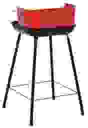 BBQ Holzkohlegrill - 85 cm - Grillfläche 26x26 cm