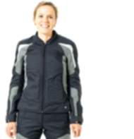 BMW AirFlow Motorradjacke Damen (schwarz) Farbe: Schwarz Größe: 46