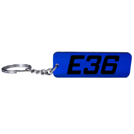 BMW E36 3er Schlüsselanhänger 316 318 320 323 325 328 M3 Tuning Blau