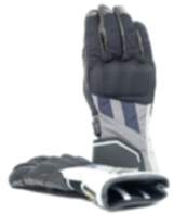 BMW GS Dry Motorradhandschuhe Damen (schwarzblau) Farbe: Schwarz|Blau Größe: 7,5