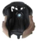 BMW Kopf & Wangenpolster für Airflow Helm (kaffee) Farbe: Braun Größe: 62/63