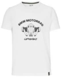 BMW Luftgekühlt T-Shirt Herren (weiß) Farbe: Blau Größe: XXL