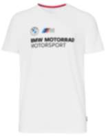 BMW M Motorsport T-Shirt Herren (weiß) Farbe: Weiß Größe: XL