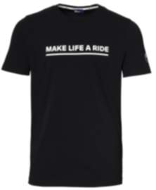 BMW Make Life a Ride T-Shirt Herren Farbe: Schwarz Größe: XL