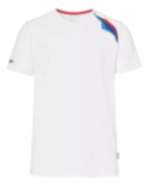 BMW Motorsport T-Shirt Herren (weiß) Farbe: Weiß Größe: L