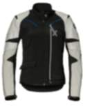 BMW XRide GTX Motorradjacke Damen (schwarz / silber) Farbe: Schwarz Größe: 36