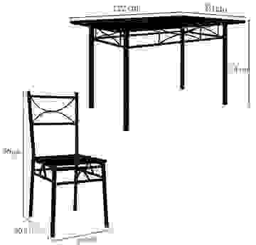 Casaria 5-teilige Sitzgruppe 