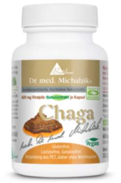 Chaga | 420 mg Vitalpilz-Naturextrakt | 60 Kapseln | Dr. med. Michalzik