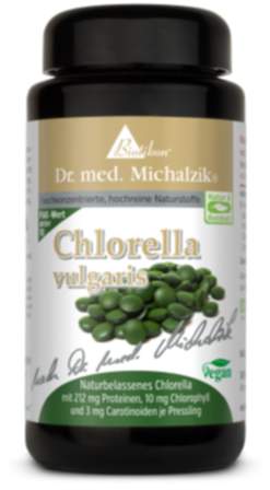 Chlorella | 400 mg naturbelassene Qualität | 300 Presslinge | Dr. med. Michalzik