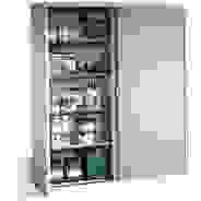 CP Stahlschrank 2159-00 lichtgrau 160,0 x 50,0 x 195,0 cm, aufgebaut