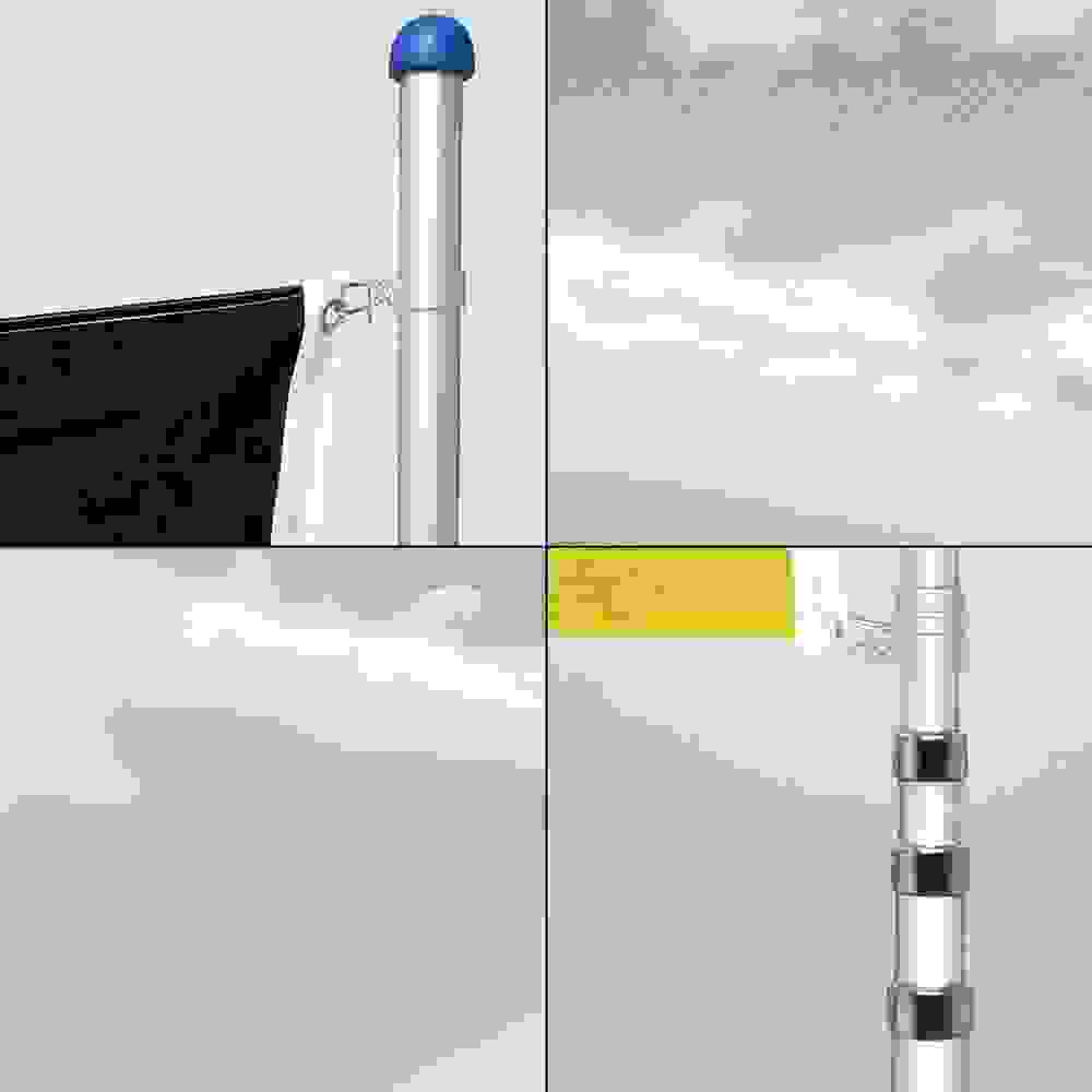 DBA Fahnenmast 630cm Deutschland | Teleskop