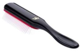 Denman D3 - Black Brush with Gold Crown