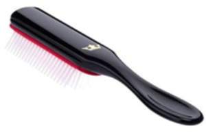 Denman D3 - Black Brush with Gold Crown