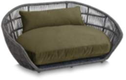 Design Hundekorb Prado Oxford Olive