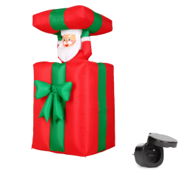 Deubois Santa in aufblasbarem Geschenk und Perel Smart home Wifi plug- Android & IOS