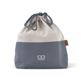 Die Bento Tasche - monbento MB Pochette L blau Natural