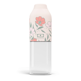 Die Flasche to-go - monbento MB Positive M graphic Bloom