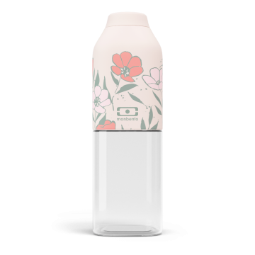 Die Flasche to-go - monbento MB Positive M graphic Bloom