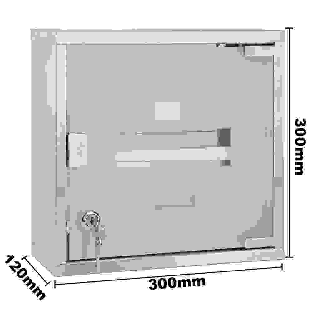 DUB Medizinschrank Erste Hilfe inkl. Schlüssel klein 30cm x 30cm x 12cm