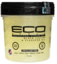 Eco Styling Gel  8oz | Black Castor & Flaxseed Oil