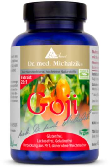 Goji Beeren Kapseln nach Dr. med. Michalzik