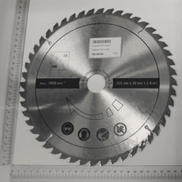 HW Kreissägeblatt Ø 255 x 30 x 2,8 x 1,8 mm / 48 Z