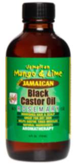 Jamaican Mango & Lime - Black Castor Oil Rosemary 4oz