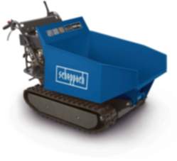 Kettendumper DP5000 Scheppach - 5,6 PS | Traglast 500 kg | Kettenantri