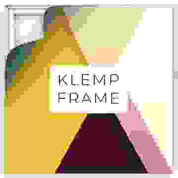 KLEMP - Textilbild Rahmengröße 25 mm| Bilder, Wände, Decken mit Hintergrundbeleuchtung und eigenem Grafikthema