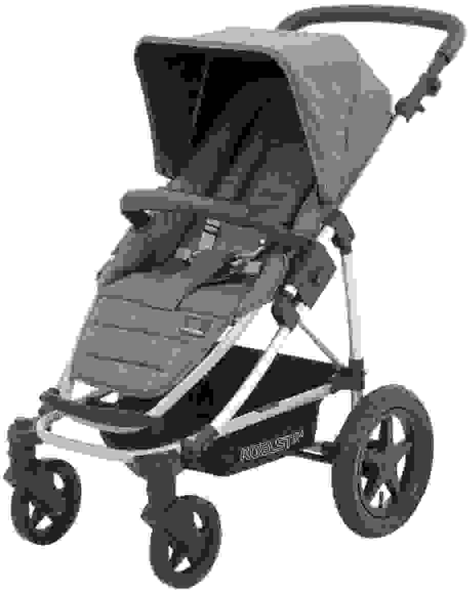 Koelstra Kinderwagen mit Babytragetasche - Binque Daily Combi Kinderwagen - Blau