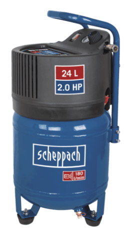 Kompressor HC24V scheppach - 230V 50Hz 1500W - 24L