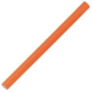 Lockenwickler - Haar Styling Flexible Bendy Roller Pk6 (Orange)