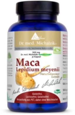 Maca | 1500 mg Maca-Naturextrakt | 100 Kapseln | Dr. med. Michalzik