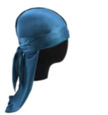 Magic Seidiger Satin Durag - Navy