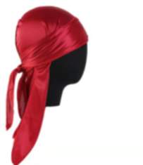 Magic Seidiger Satin Durag - Rot