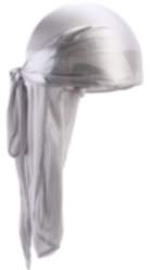 Magic Seidiger Satin Durag - Silber