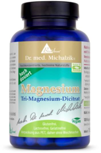 Magnesium | besonders bioverfügbar | 120 Kapseln | Dr. med. Michalzik