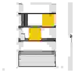 mauser Stahlschrank entero BFZ5 - 12 9010/9010 reinweiß 120,0 x 50,0 x 195,0 cm, aufgebaut