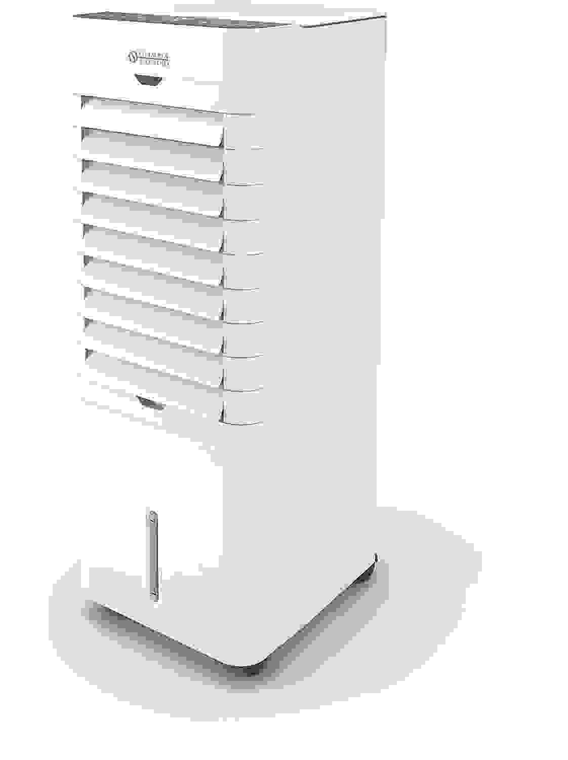 Olympia Splendid Peler 6C - Klimagerät inkl. Zeitschaltuhr und Fernbedienung 75 Watt 6 L max. 25 m², mit Freihandventilator