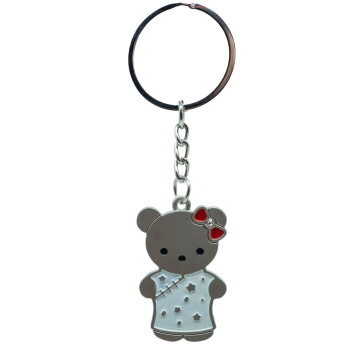 Partner Bärchen Schlüsselanhänger aus metall Bär Teddy Weiblich